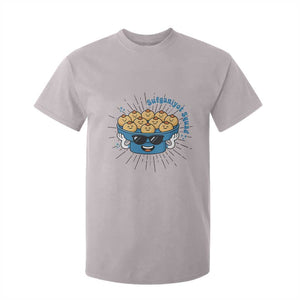 Funny Hanukkah Sufganiyah Jelly Donut Squad Gift T Shirt For Kid TS12 Ice Gray Print Your Wear