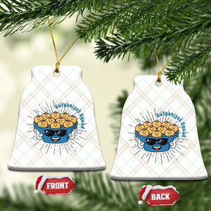 Funny Hanukkah Sufganiyah Jelly Donut Squad Gift Ceramic Ornament TS12 Print Your Wear