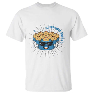 Funny Hanukkah Sufganiyah Jelly Donut Squad Gift T Shirt TS12 White Print Your Wear