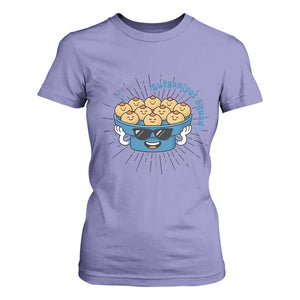 Funny Hanukkah Sufganiyah Jelly Donut Squad Gift T Shirt For Women TS12 Violet Print Your Wear