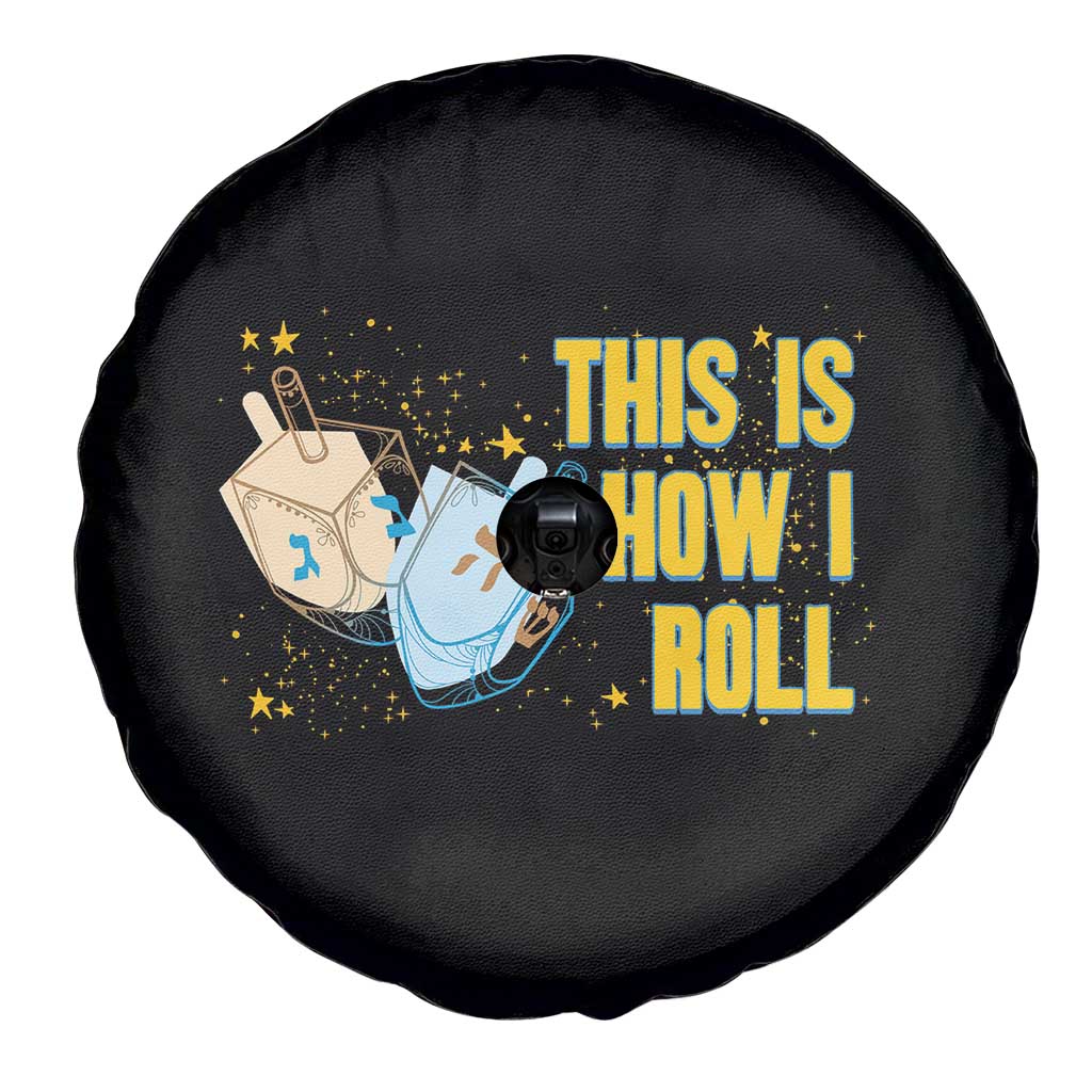 This Is How I Roll Spare Tire Cover Jewish Holiday Dreidel Gift TS12 Print Your Wear