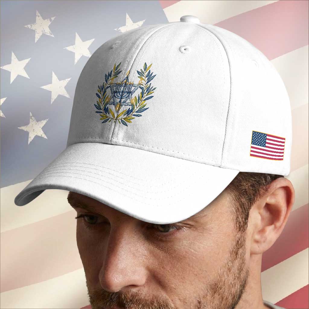Hanukkah Flower Menorah Star Of David Baseball Cap Gift For Women TS12 Print Your Wear