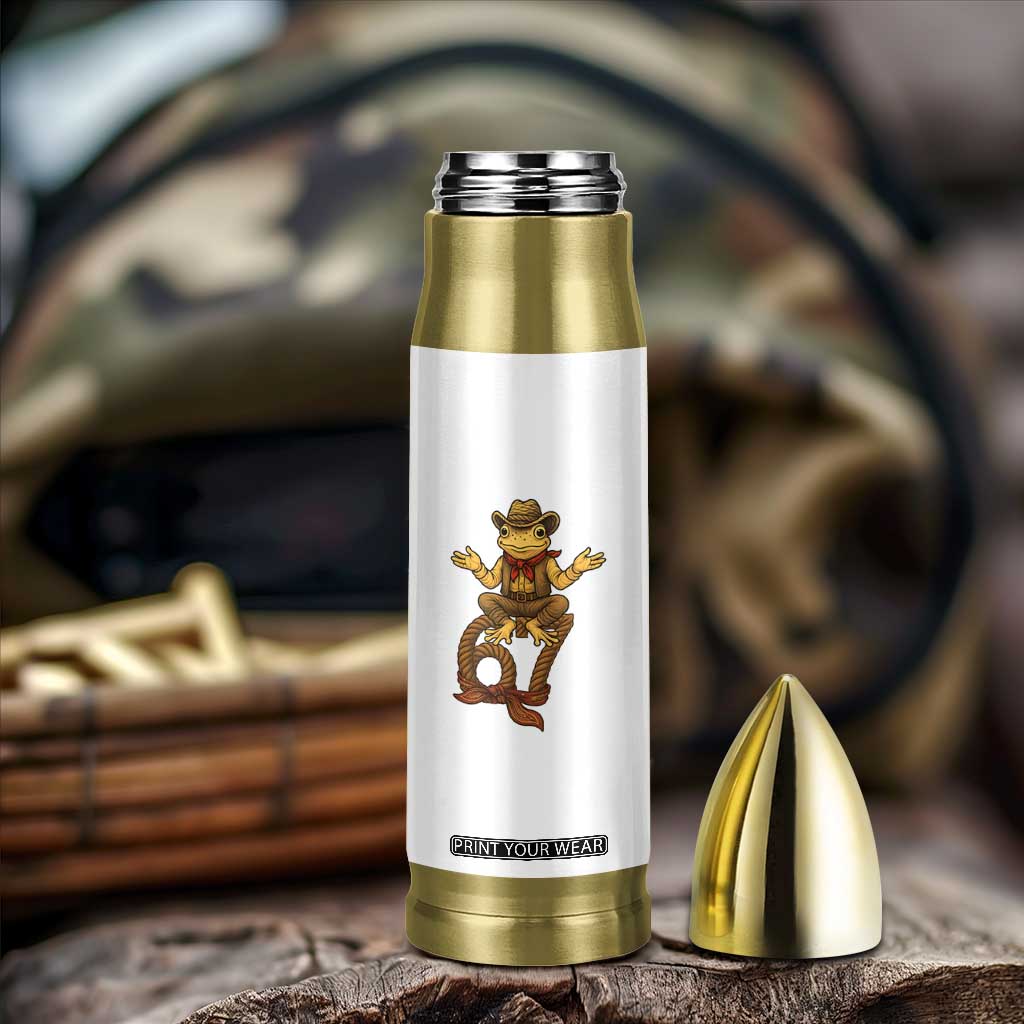 Funny Frog Cowboy Six Seven Meme Bullet Tumbler 67 Doot Doot Western Animal Trend Gift TS12 Print Your Wear