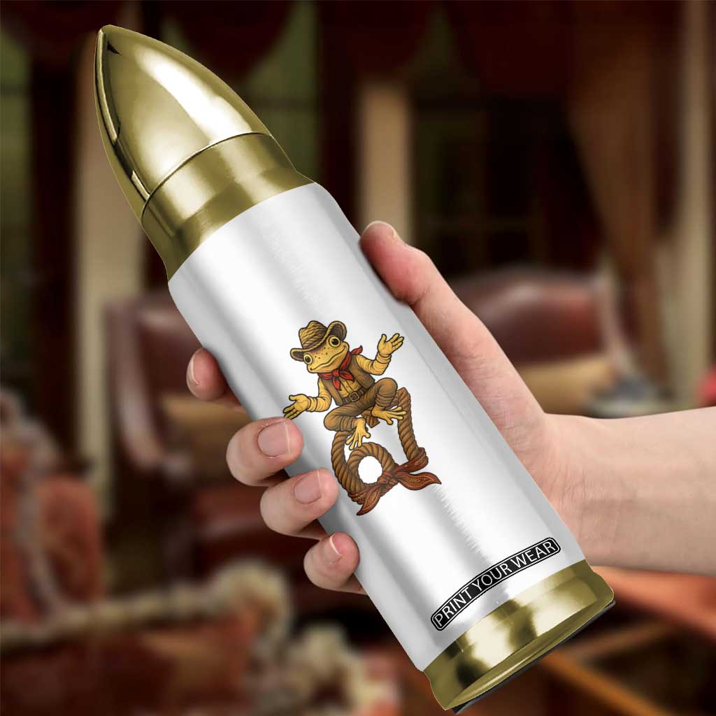 Funny Frog Cowboy Six Seven Meme Bullet Tumbler 67 Doot Doot Western Animal Trend Gift TS12 Print Your Wear