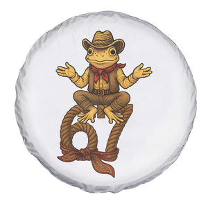 Funny Frog Cowboy Six Seven Meme Spare Tire Cover 67 Doot Doot Western Animal Trend Gift TS12 Print Your Wear
