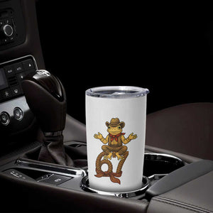Funny Frog Cowboy Six Seven Meme Tumbler Cup 67 Doot Doot Western Animal Trend Gift TS12 Print Your Wear