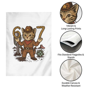 Funny Cowcat Six Seven Meme Garden Flag Gen Alpha 67 Trend Gift TS12 Print Your Wear