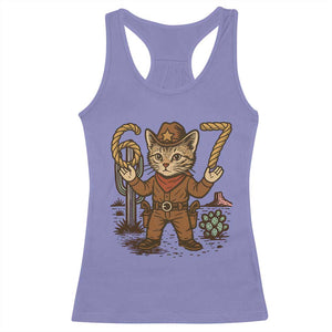 Funny Cowcat Six Seven Meme Racerback Tank Top Gen Alpha 67 Trend Gift TS12 Violet Print Your Wear