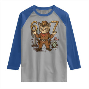 Funny Cowcat Six Seven Meme Raglan Shirt Gen Alpha 67 Trend Gift TS12 Sport Gray Royal Print Your Wear