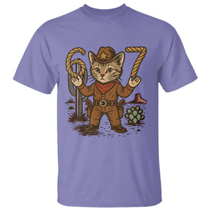 Funny Cowcat Six Seven Meme T Shirt Gen Alpha 67 Trend Gift TS12 Violet Print Your Wear