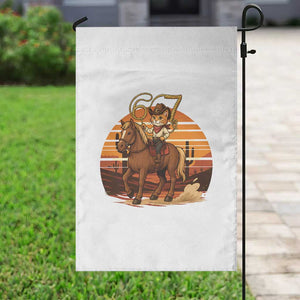 Funny Cowcat Six Seven Meme Garden Flag Western 67 Trend Gift TS12 Print Your Wear