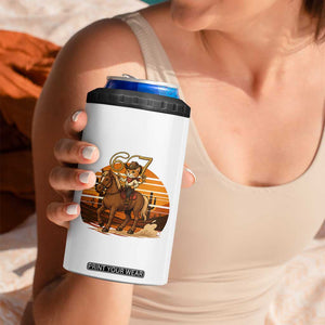 Funny Cowcat Six Seven Meme 4 in 1 Can Cooler Tumbler Western 67 Trend Gift TS12 Print Your Wear