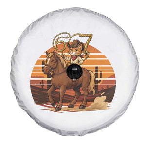 Funny Cowcat Six Seven Meme Spare Tire Cover Western 67 Trend Gift TS12 Print Your Wear