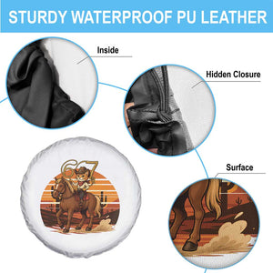 Funny Cowcat Six Seven Meme Spare Tire Cover Western 67 Trend Gift TS12 Print Your Wear