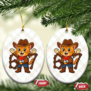 Funny Six Seven Meme Cowcat Ceramic Ornament Gen Alpha Slang Gift TS12 Print Your Wear