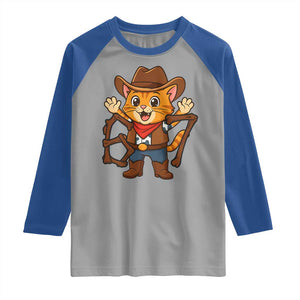 Funny Six Seven Meme Cowcat Raglan Shirt Gen Alpha Slang Gift TS12 Sport Gray Royal Print Your Wear