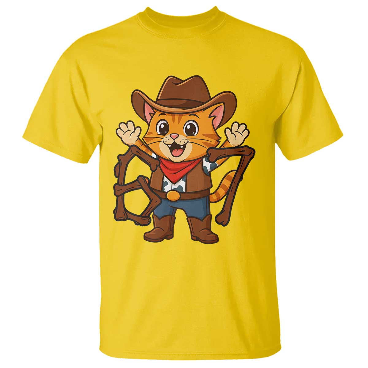 Funny Six Seven Meme Cowcat T Shirt Gen Alpha Slang Gift TS12 Daisy Print Your Wear