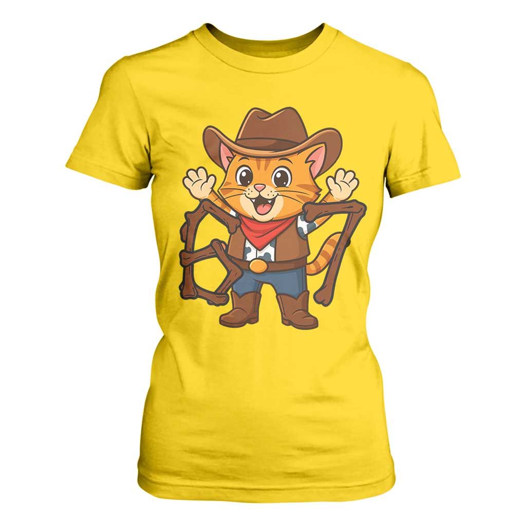 Funny Six Seven Meme Cowcat T Shirt For Women Gen Alpha Slang Gift TS12 Daisy Print Your Wear