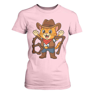 Funny Six Seven Meme Cowcat T Shirt For Women Gen Alpha Slang Gift TS12 Light Pink Print Your Wear