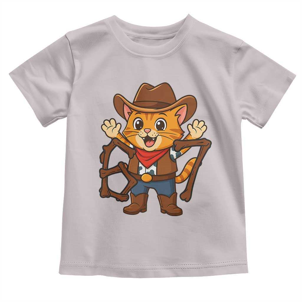 Funny Six Seven Meme Cowcat Toddler T Shirt Gen Alpha Slang Gift TS12 Ice Gray Print Your Wear