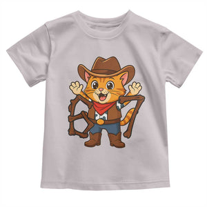 Funny Six Seven Meme Cowcat Toddler T Shirt Gen Alpha Slang Gift TS12 Ice Gray Print Your Wear