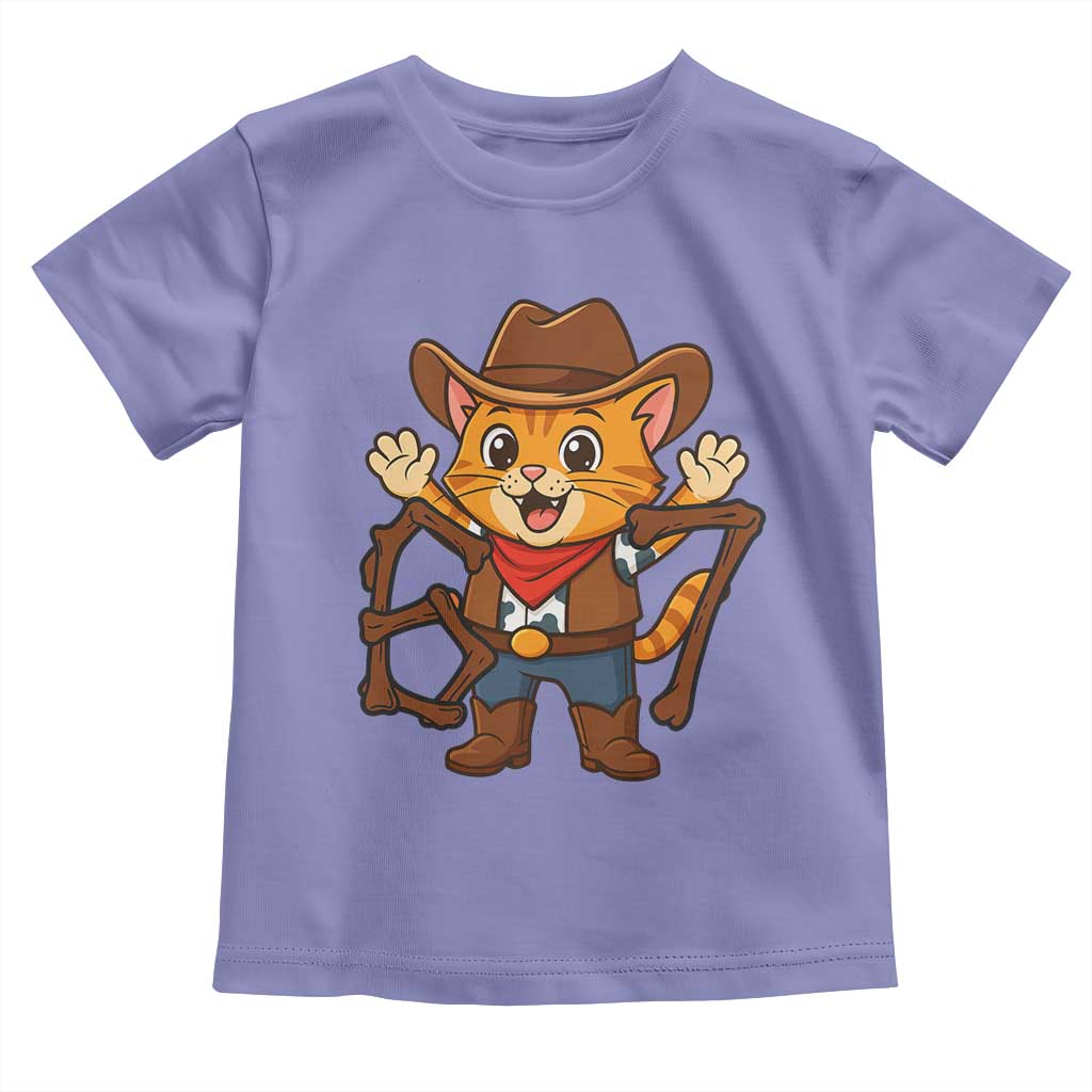Funny Six Seven Meme Cowcat Toddler T Shirt Gen Alpha Slang Gift TS12 Violet Print Your Wear