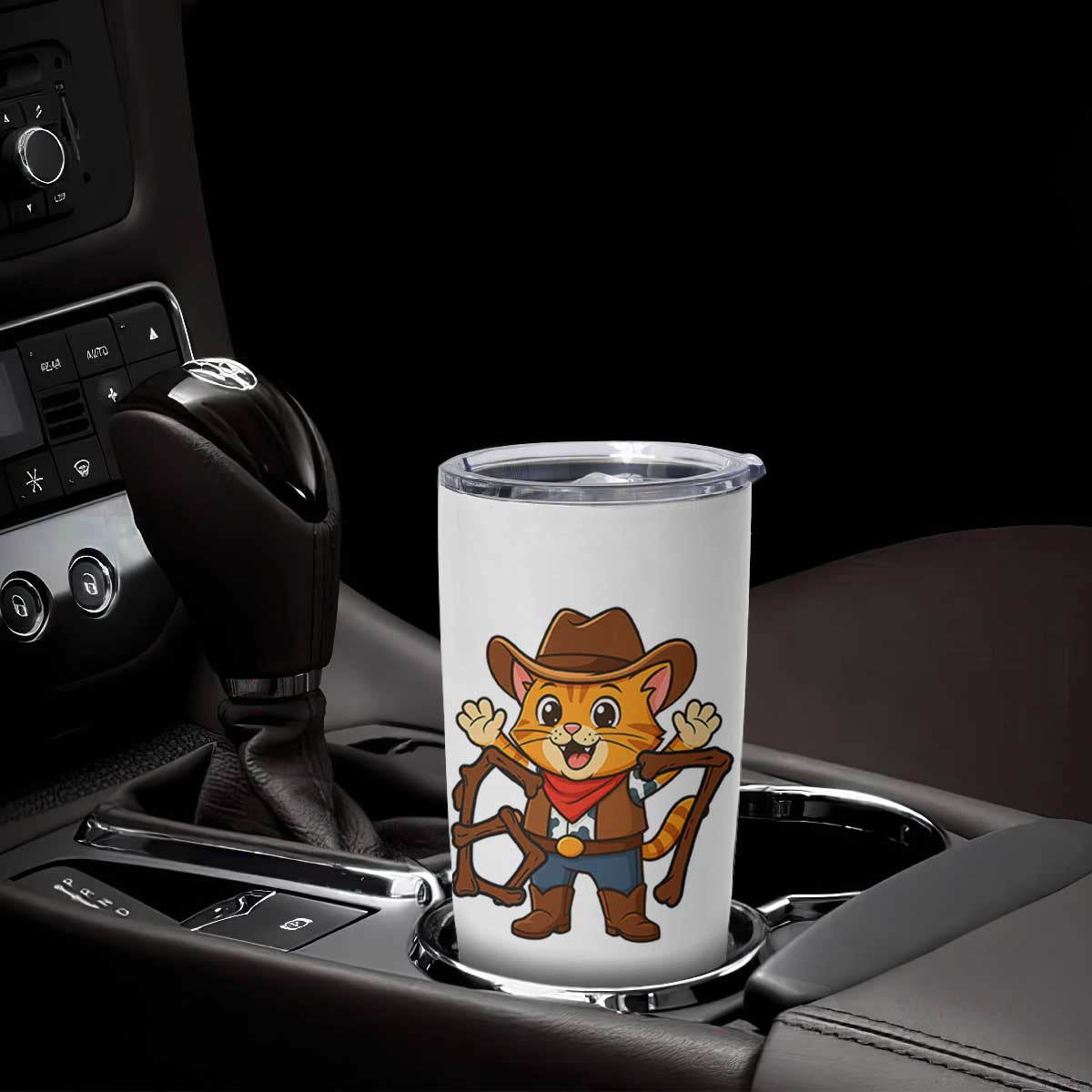 Funny Six Seven Meme Cowcat Tumbler Cup Gen Alpha Slang Gift TS12 Print Your Wear