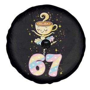 Funny Ballerina Cappuccina Ballet Six Seven Spare Tire Cover Brainrot Meme Pastel Gift TS12 Print Your Wear