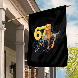 Tung Tung Sahur Six Seven Meme Garden Flag Funny Gen Z Alpha Gift TS12 Print Your Wear