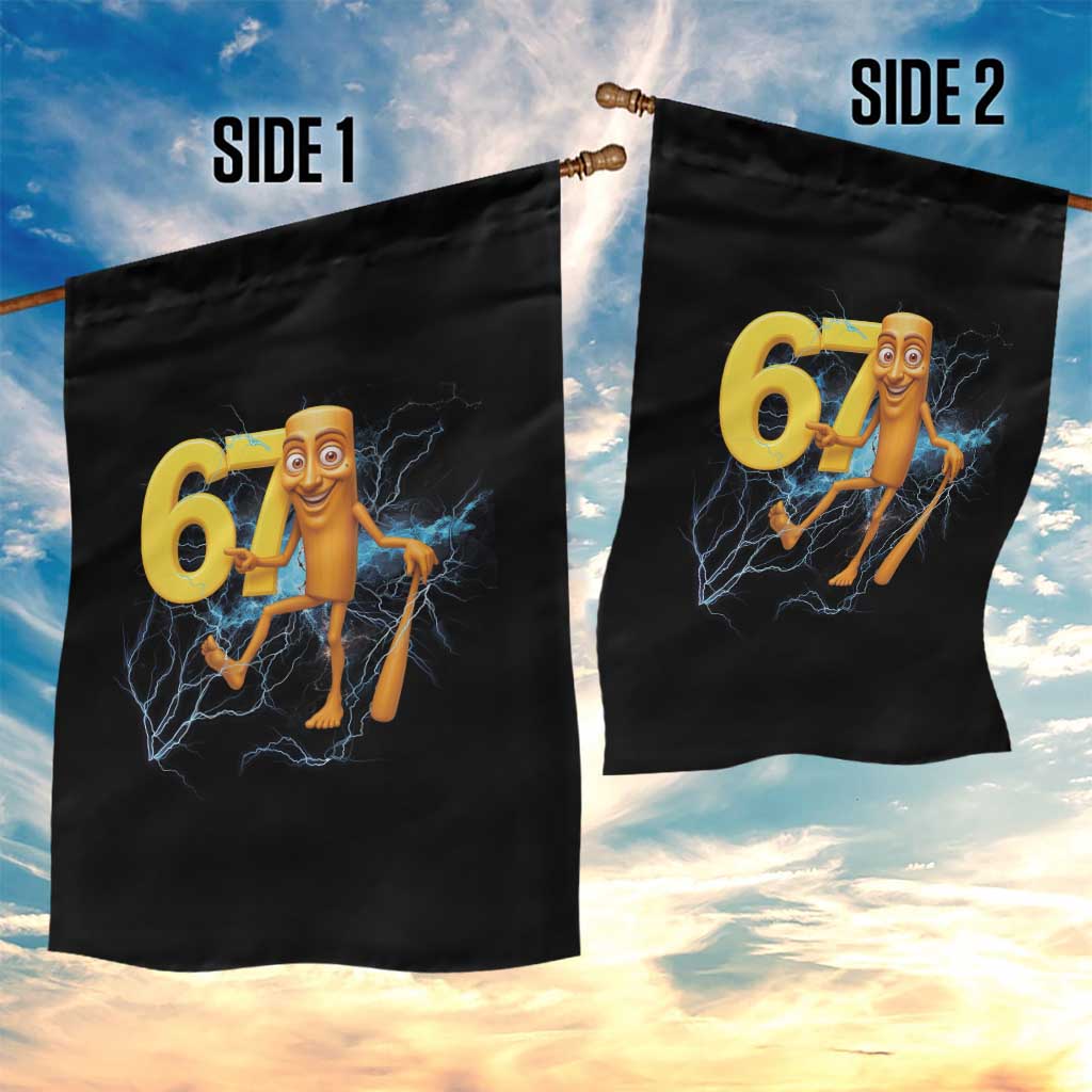 Tung Tung Sahur Six Seven Meme Garden Flag Funny Gen Z Alpha Gift TS12 Print Your Wear