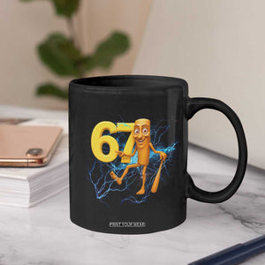 Tung Tung Sahur Six Seven Meme Coffee Mug Funny Gen Z Alpha Gift TS12 Print Your Wear