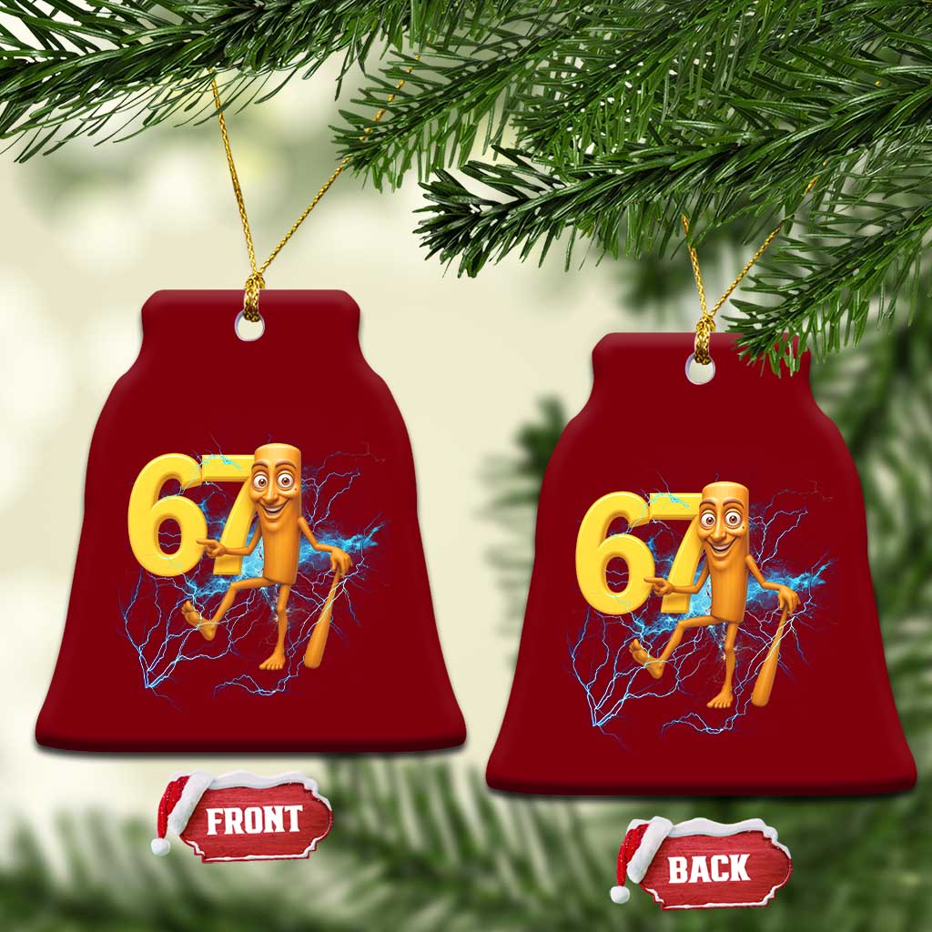 Tung Tung Sahur Six Seven Meme Ceramic Ornament Funny Gen Z Alpha Gift TS12 Print Your Wear