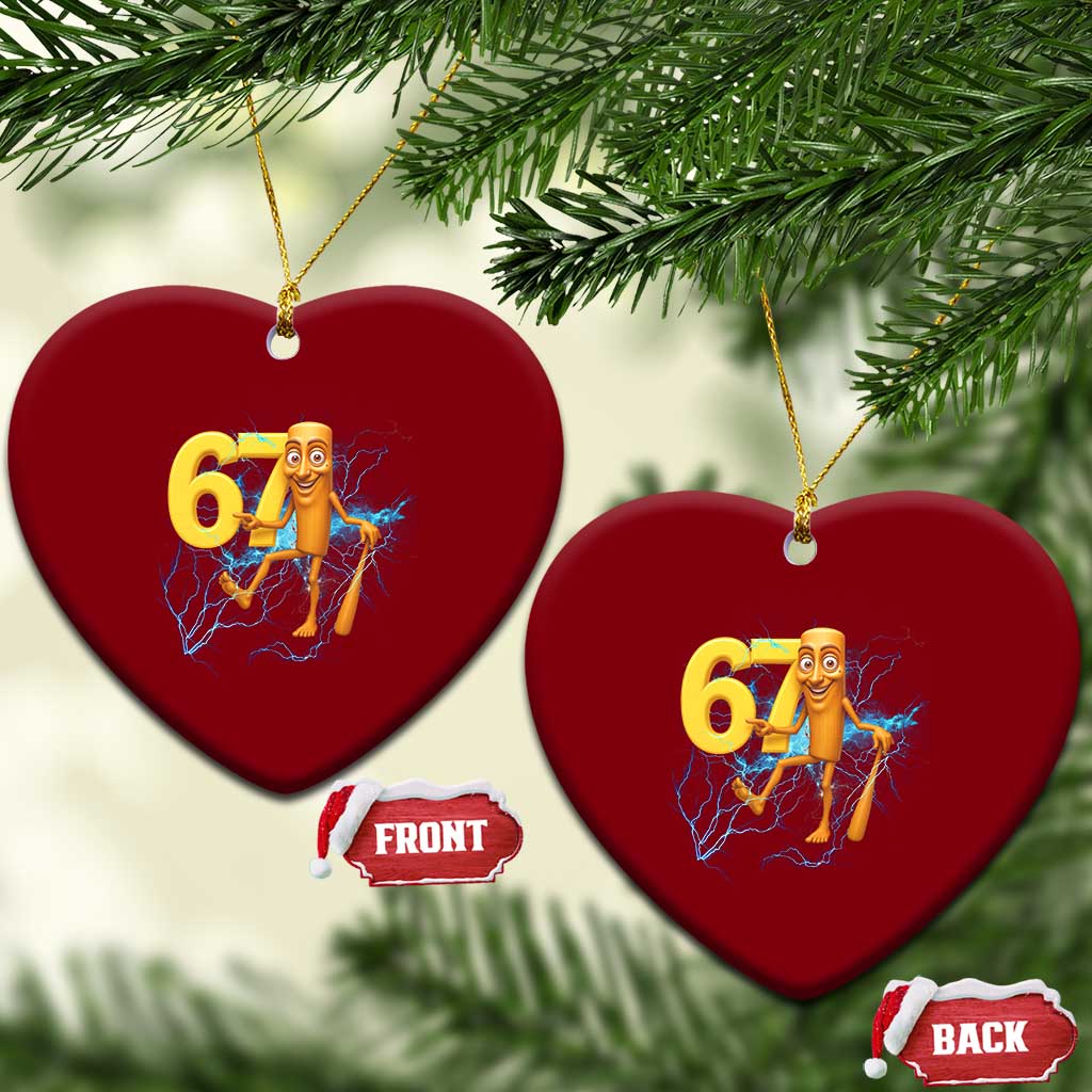 Tung Tung Sahur Six Seven Meme Ceramic Ornament Funny Gen Z Alpha Gift TS12 Print Your Wear