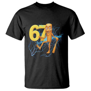 Tung Tung Sahur Six Seven Meme T Shirt Funny Gen Z Alpha Gift TS12 Black Print Your Wear