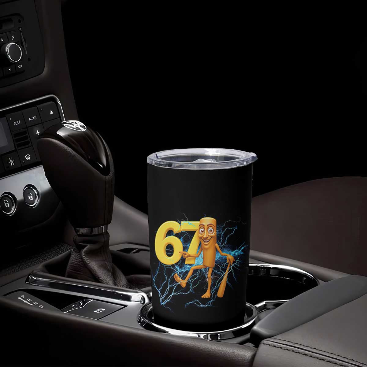 Tung Tung Sahur Six Seven Meme Tumbler Cup Funny Gen Z Alpha Gift TS12 Print Your Wear