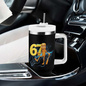 Tung Tung Sahur Six Seven Meme Tumbler With Handle Funny Gen Z Alpha Gift TS12 Print Your Wear