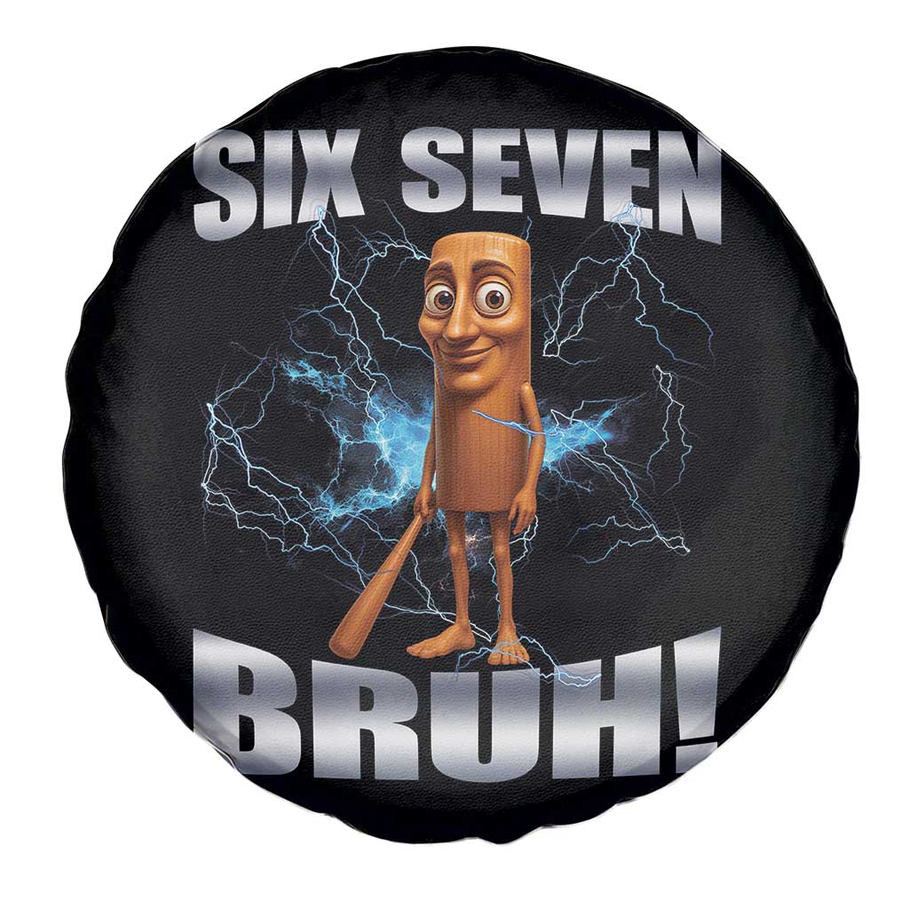 Tung Tung Sahur Six Seven Meme Spare Tire Cover Funny 67 Gen Alpha Gift TS12 Print Your Wear