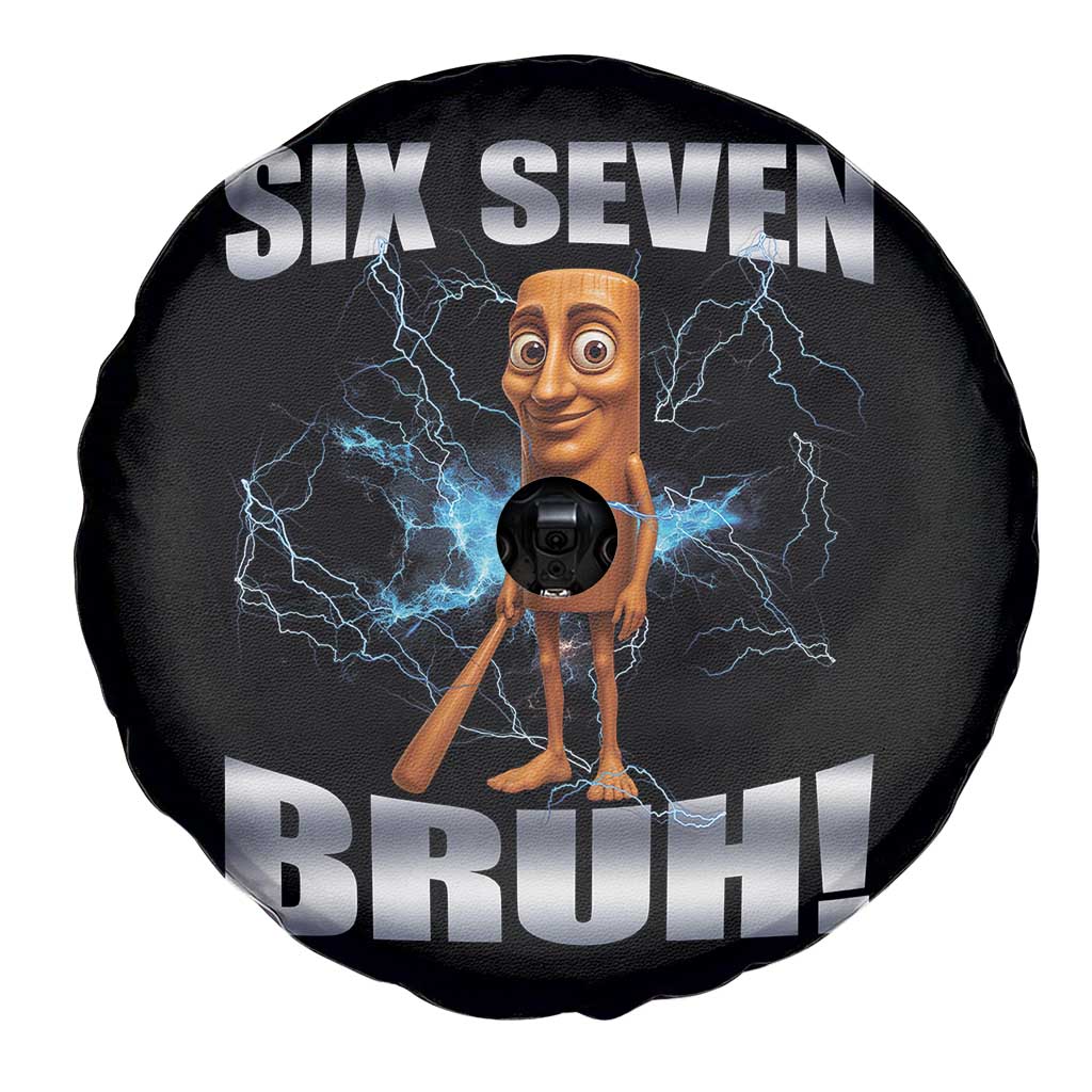 Tung Tung Sahur Six Seven Meme Spare Tire Cover Funny 67 Gen Alpha Gift TS12 Print Your Wear