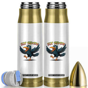 Funny Raven Six Seven Meme Trending Gift Bullet Tumbler TS12 White Print Your Wear