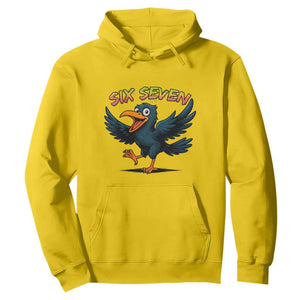 Funny Raven Six Seven Meme Trending Gift Hoodie TS12 Daisy Print Your Wear