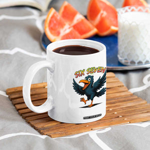 Funny Raven Six Seven Meme Trending Gift Coffee Mug TS12 Print Your Wear