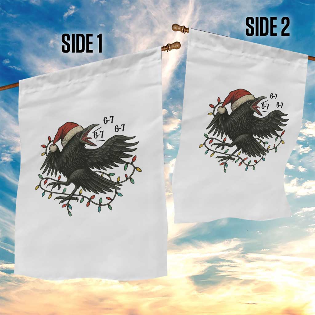 Funny Raven Six Seven Meme Garden Flag Christmas Gift For Gen Z TS12 Print Your Wear