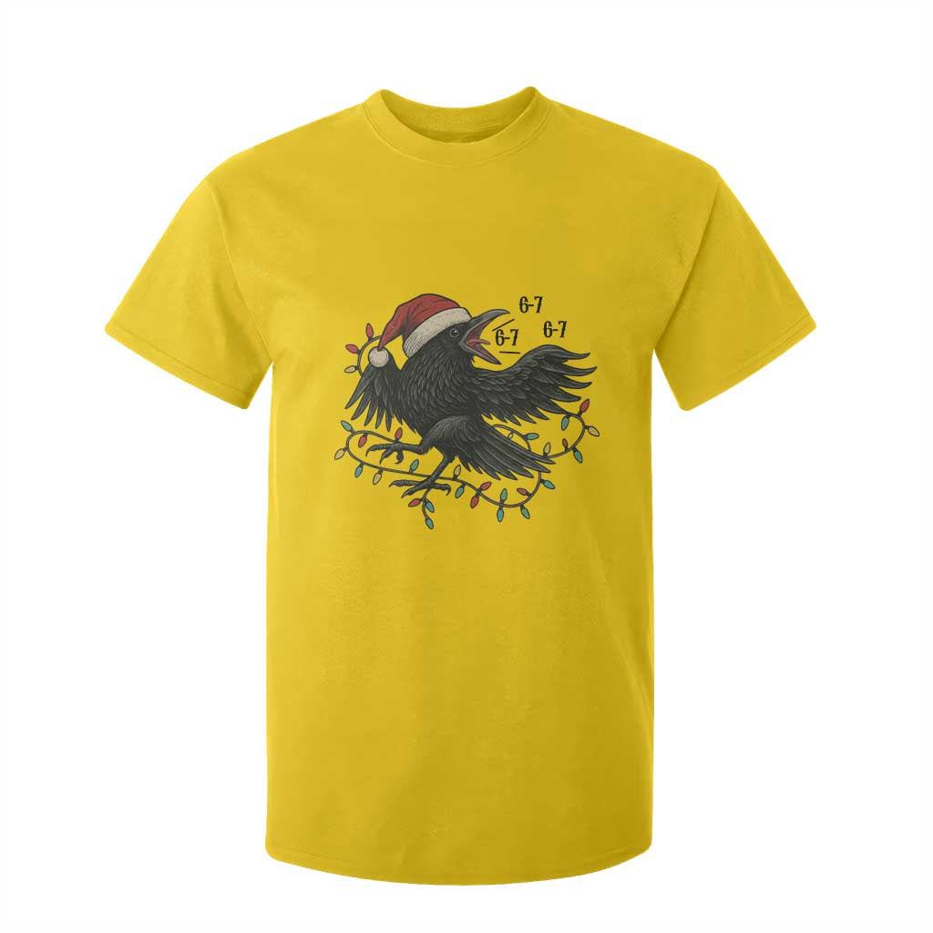 Funny Raven Six Seven Meme T Shirt For Kid Christmas Gift For Gen Z TS12 Daisy Print Your Wear