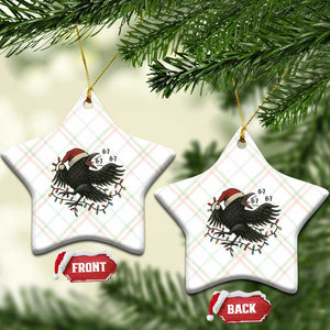 Funny Raven Six Seven Meme Ceramic Ornament Christmas Gift For Gen Z TS12 Print Your Wear