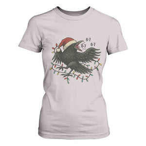 Funny Raven Six Seven Meme T Shirt For Women Christmas Gift For Gen Z TS12 Ice Gray Print Your Wear
