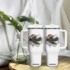 Funny Raven Six Seven Meme Tumbler With Handle Christmas Gift For Gen Z TS12 Print Your Wear