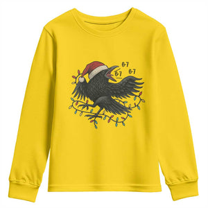 Funny Raven Six Seven Meme Youth Sweatshirt Christmas Gift For Gen Z TS12 Daisy Print Your Wear