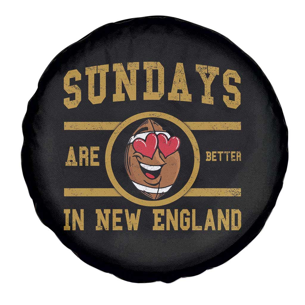Sundays Are Better In NE Spare Tire Cover Game Day Lover Gift TS12 Print Your Wear