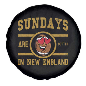 Sundays Are Better In NE Spare Tire Cover Game Day Lover Gift TS12 Print Your Wear