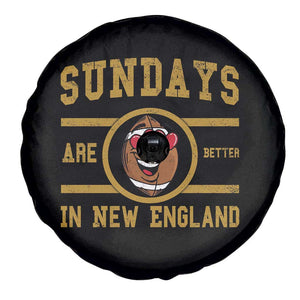Sundays Are Better In NE Spare Tire Cover Game Day Lover Gift TS12 Print Your Wear